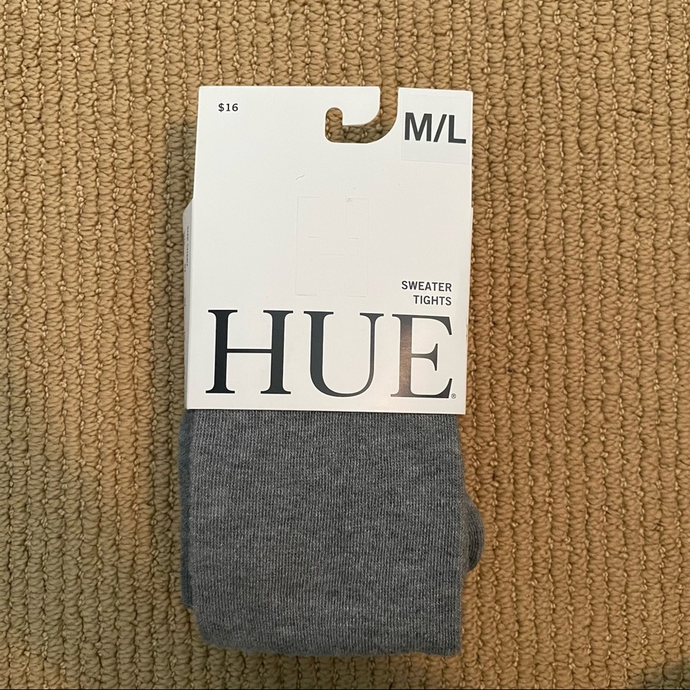 Gray sweater tights